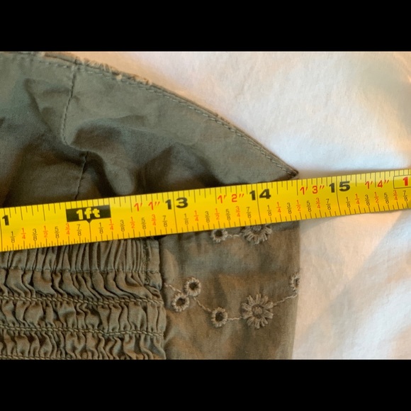 Olive green crop top - Picture 7 of 7